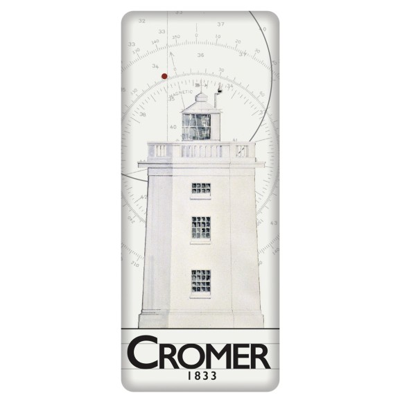 Cromer Lighthouse Fridge Magnet, 12cm