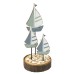 Wooden Sailboats on Stand, 17cm