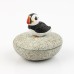 Puffin Trinket Pot, 7cm