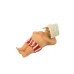 Sunbathing Fat Blokes with Hat/Paper, 10cm, 2 assorted