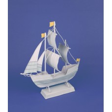 Metal Boat, pastel, 30x24cm