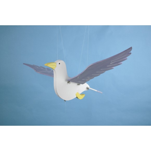 Flying Seagull Mobile, 35x32cm