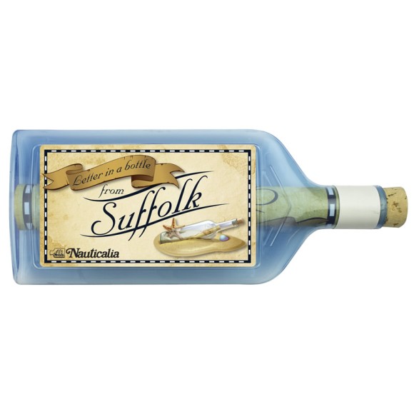 Letter-in-a-Bottle - Suffolk, 18cm, 2 assorted