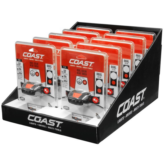 Coast FL14 Display Pack of 10 Black