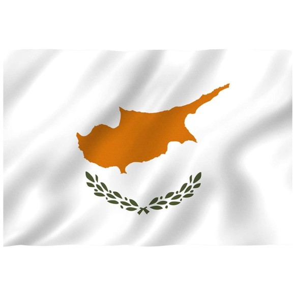 Courtesy Flag - Cyprus, 30x45cm