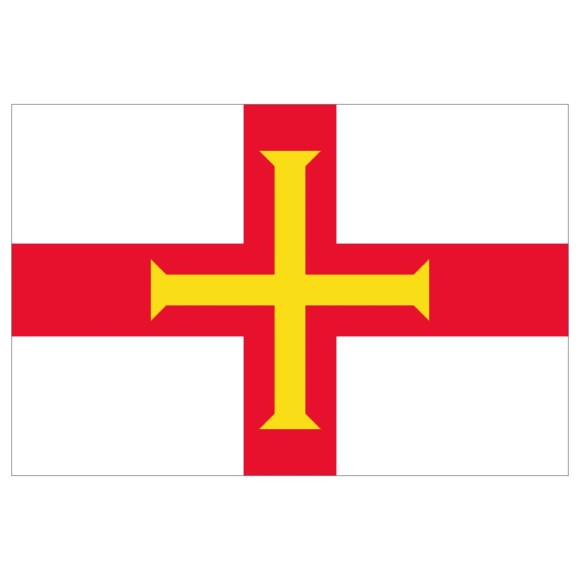 Guernsey Courtesy Flag, 30x45cm