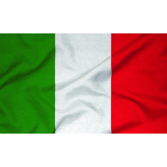 Courtesy Flag - Italy, 30x45cm