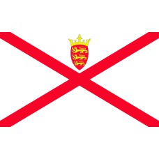Courtesy Flag - Jersey, 30x45cm