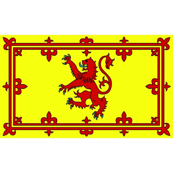 Courtesy Flag - Scottish Lion