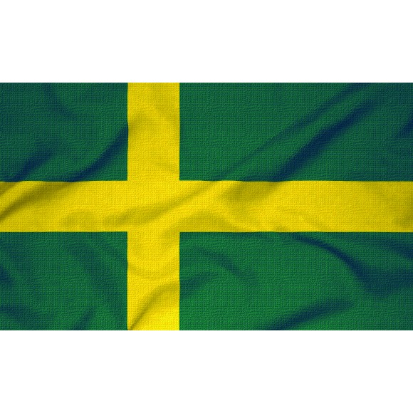 Courtesy Flag - Sweden, 30x45cm