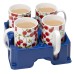 Recycled Muggi Mug Holder, blue