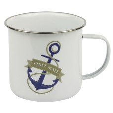 "First Mate" Explorer Tin Mug, 530ml