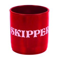 Skipper Unbreakable Stackable Mug, red, 245ml