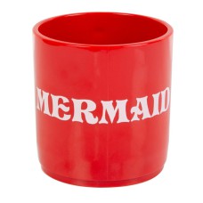 Mermaid Unbreakable Stackable Mug, red, 245ml