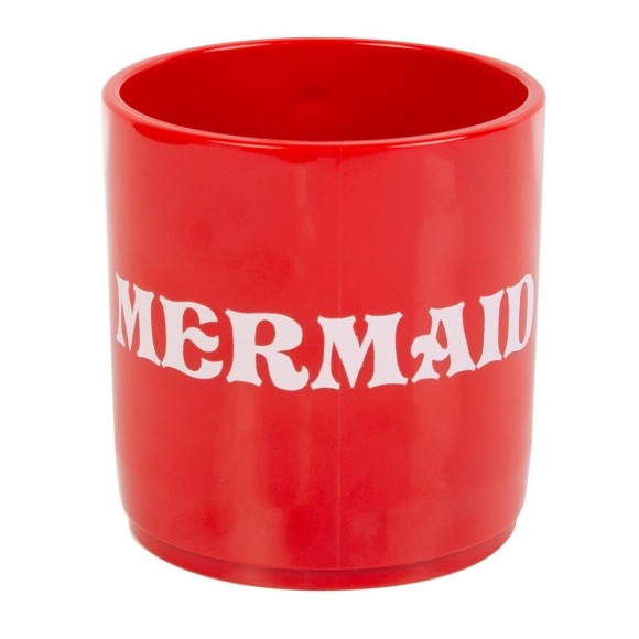 Mermaid Unbreakable Stackable Mug, red, 245ml