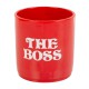 The Boss Unbreakable Stackable Mug, red, 245ml