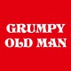 Grumpy Old Man Unbreakable Stackable Mug, red, 245ml