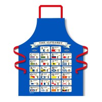 The Alphabet Cotton Apron