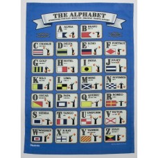 The Alphabet Tea Towel, 71x51cm