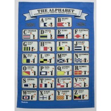 The Alphabet Tea Towel, 71x51cm