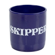 Skipper Unbreakable Stackable Mug, blue, 245ml