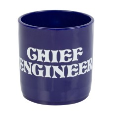 Chief Engineer Unbreakable Stackable Mug, blue, 245ml