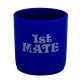 1st Mate Unbreakable Stackable Mug, blue, 245ml