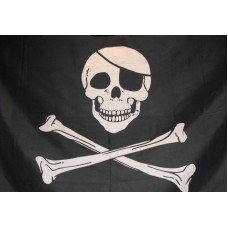 Flag - pirate, 45x30cm