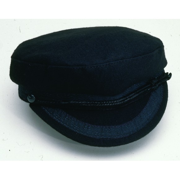 Breton Cap, black, size 57