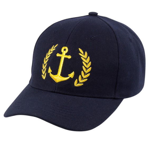 Anchor/Leaf Yachtsman Cap