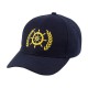 Ship's Wheel/Leaf Yachtsman Cap