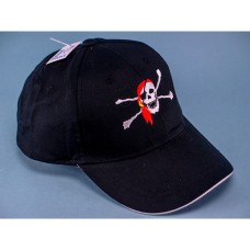 Child's Pirate Embroidered Cap