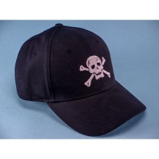 6-panel Embroidered Pirate Cap