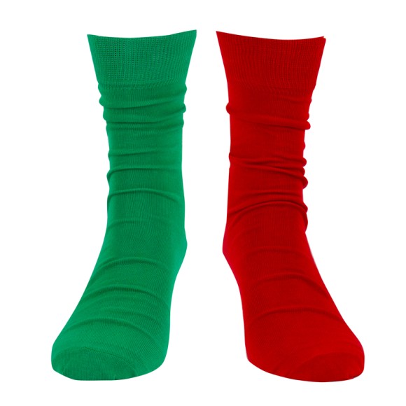 Captain's (port/starboard) Socks, red/green