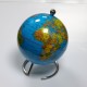 World Globe on Metal Stand, blue, 10cm
