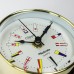 Clipper Code Flag Clock (QuickFix), Brass