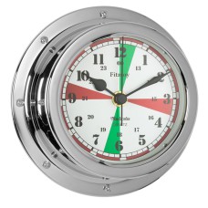 Fitzroy Radio Silence Clock (QuickFix), Chrome