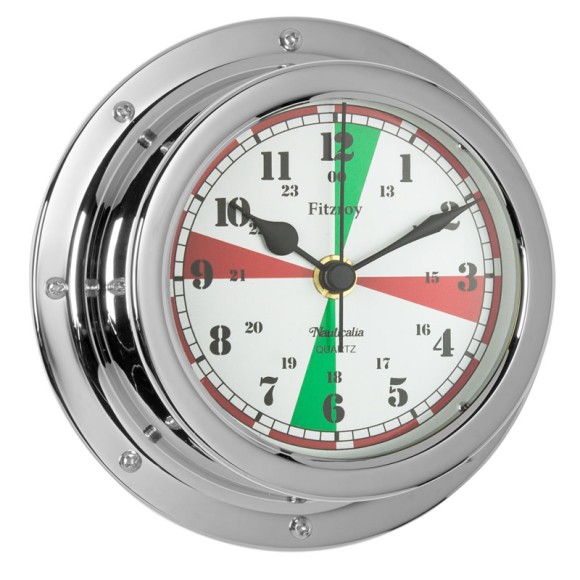 Fitzroy Radio Silence Clock (QuickFix), Chrome