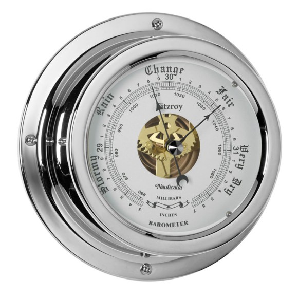 Fitzroy Barometer (QuickFix), Chrome