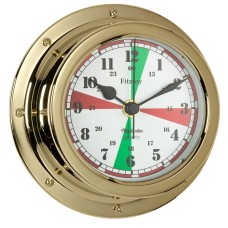 Fitzroy Radio Silence Clock (QuickFix), Brass