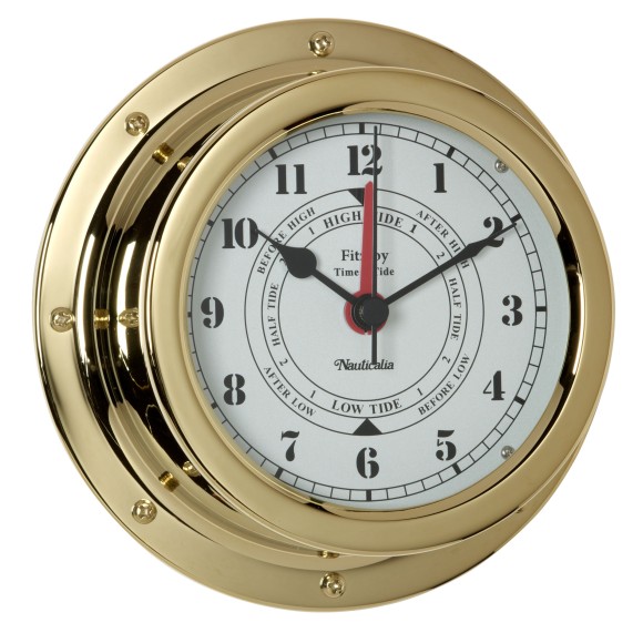 Fitzroy Tide Clock (QuickFix), Brass