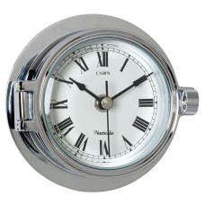 Chrome Riviera Clock