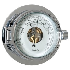 Chrome Riviera Barometer