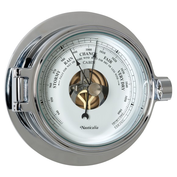 Chrome Riviera Barometer