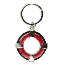 Life Ring Keyring, red