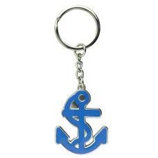 Anchor Keyring, blue