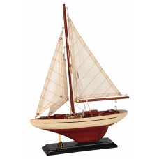 America's Cup Yacht, cream, 26cm