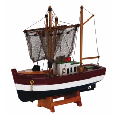 Trawler, red/white/blue, 25cm