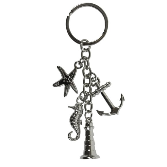 Charms Keyring (Starfish), chain