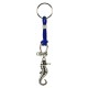 Seahorse Keyring, blue cord